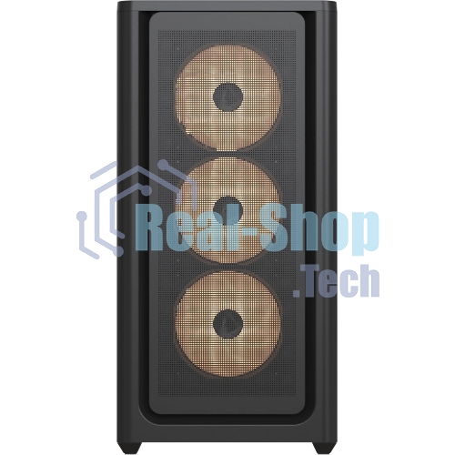 Компьютерный корпус Aerocool \ Formula V Line Air Power G9 DUO PA Black, ATX, TYPE-C*1, USB3.0*2, MESH/GLASS FRONT PANEL, FRONT 3x PERFORMANCE ARGB, REAR 1x PERFORMANCE ARGB