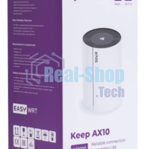 Бесшовный Mesh роутер SNR SNR-M622-M1G1 AX3000