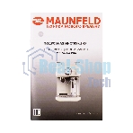 Кофеварка рожковая Maunfeld MF-737BG PRO бежевый, исп. кофе - молотый, 1.5 л, 1250 Вт, 15 бар