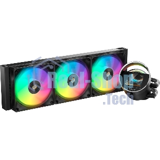 Система охлаждения Ocypus Sigma L36 BK ARGB, 360мм, LCD Pump 2.4
