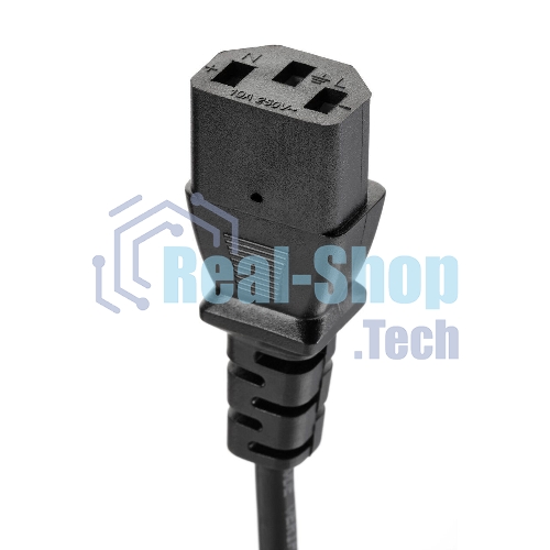 Кабель компьютер-розетка AOpen 1.8м 220V (EURO) VDE 3Gx0,5мм2 QUST ACE021-1.8M