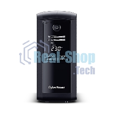 Источник бесперебойного питания CyberPower VP700EILCD/700 ВА/390 Вт/USB/RS-232/RJ-11/RJ-45/6 x IEC 320 C13 (компьютерная)