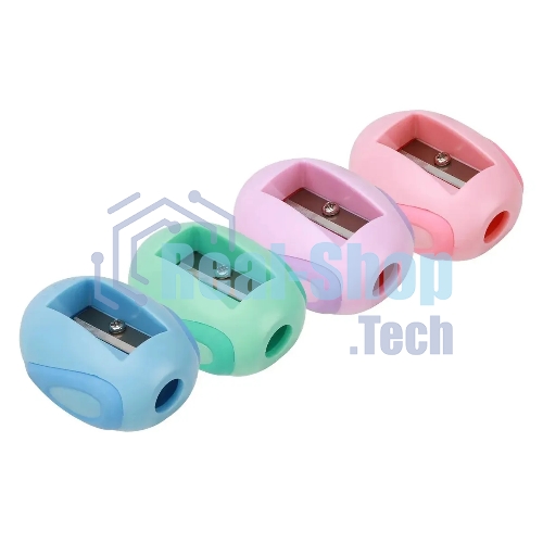 Точилка для карандашей ручная Deli MiYou EH550, 1 отверстие, пластик, ассорти, туба