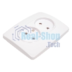 Розетка ЭРА 2X2P, 16A-250В, IP20, белый (10/100/1600)