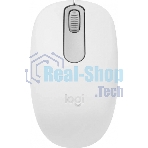 Мышь беспроводная Logitech M196 белый, 1000 dpi, Bluetooth, кнопки - 3