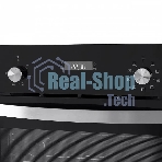 Духовой шкаф электрический Maunfeld EOEM.589B черный/серебристый, встраиваемый