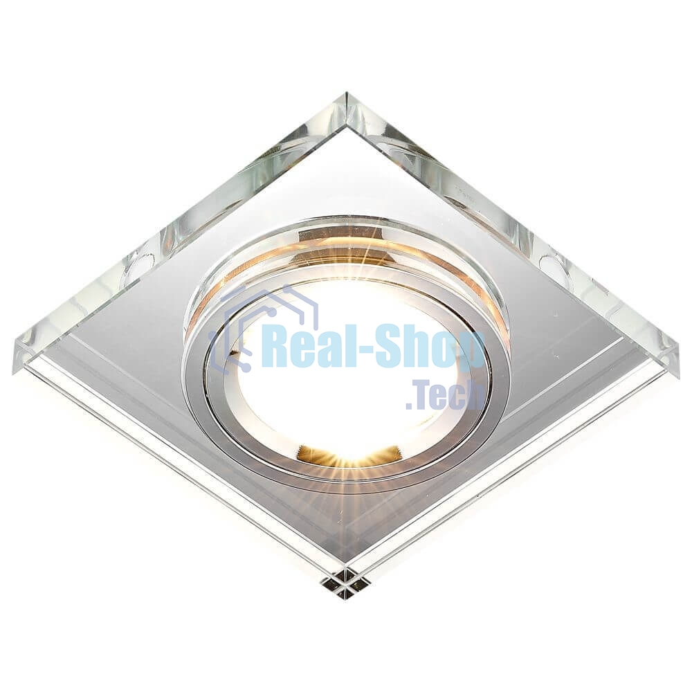Встраиваемый точечный светильник Ambrella Light 8170 CL хром MR16 D90 mm