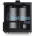 Компьютерный корпус JONSBO Computer Case C6Handle black hang-in version черный, Mini-Tower, материнская плата mATX, без БП, прозрачная боковая панель