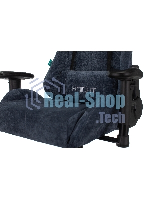 Кресло Бюрократ VIKING KNIGHT LT27 FABRIC синий, ткань, 120 кг, механизм качания