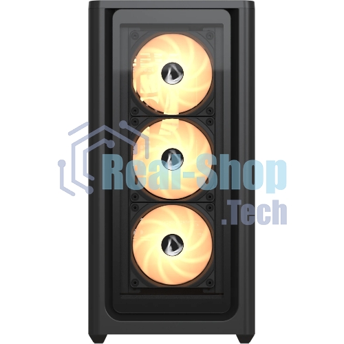 Компьютерный корпус Aerocool \ Formula V Line Air Power G9 DUO PA Black, ATX, TYPE-C*1, USB3.0*2, MESH/GLASS FRONT PANEL, FRONT 3x PERFORMANCE ARGB, REAR 1x PERFORMANCE ARGB
