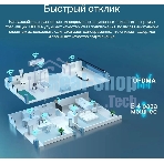 Роутер беспроводной TP-Link Archer AX55 AX3000 10/100/1000BASE-TX черный
