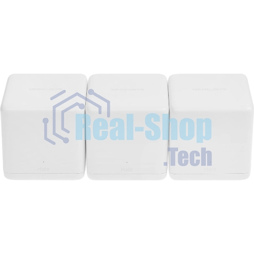 Бесшовный Mesh роутер Mercusys Halo H60X (3-pack) AX1500 Wi-Fi 6 система