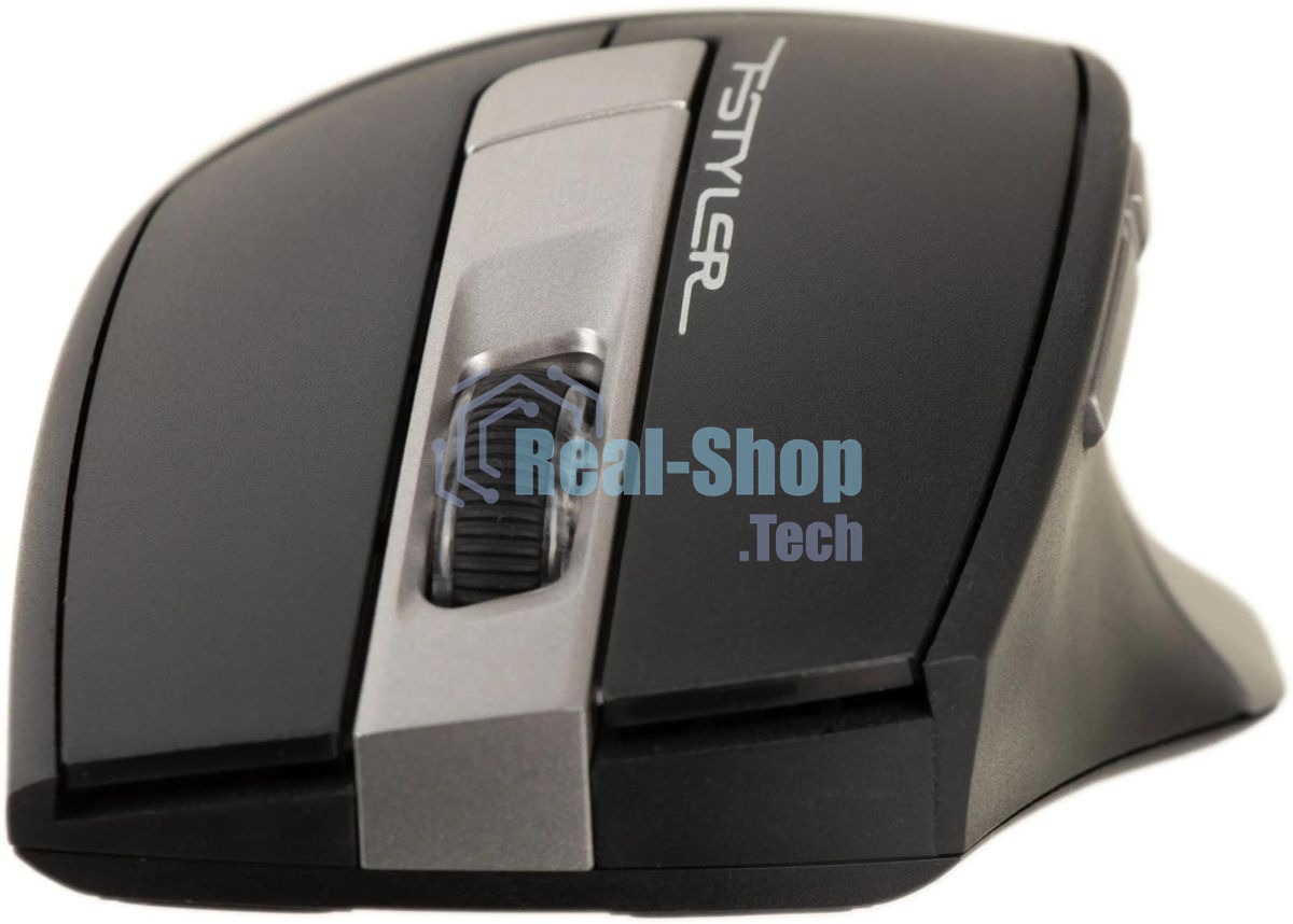 Мышь беспроводная A4Tech Fstyler FB35 серый, 2000 dpi, радиоканал, Bluetooth, USB, кнопки - 6