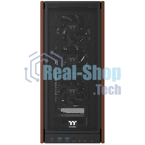 Корпус Thermaltake S370 WS, Midi-Tower, чёрный, 4 x 120 мм