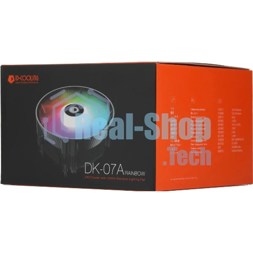 Кулер ID-Cooling DK-07A RAINBOW (AMD) черный 120мм алюминий 1800rpm 26db 4-зшт 125W 60мм