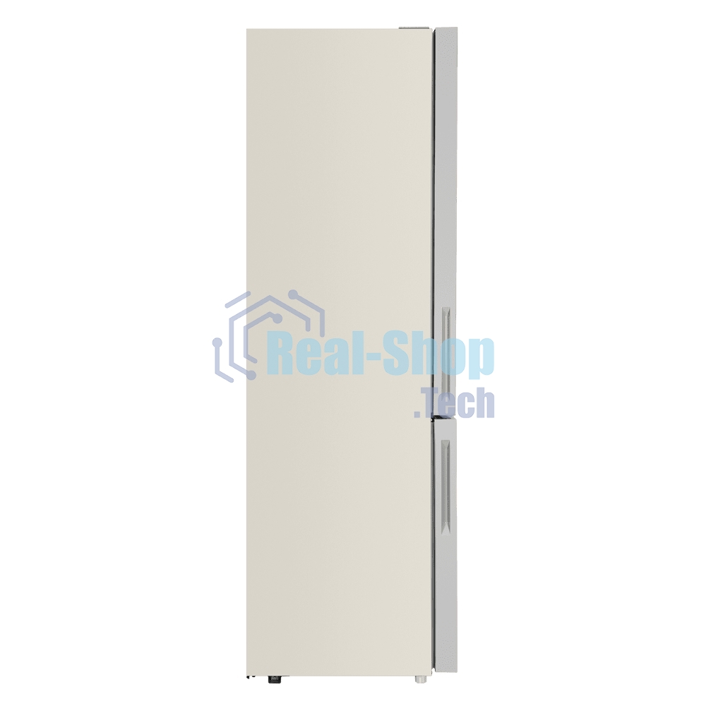 Холодильник Maunfeld MFF200NFBG Inverter бежевый двухкамерный 271/106 л морозилка снизу, No Frost