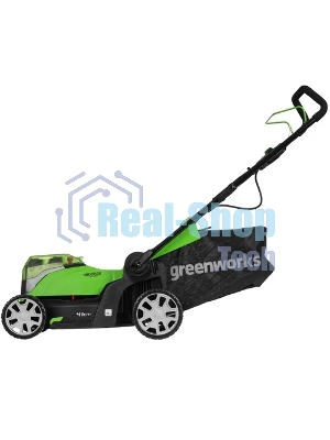 Газонокосилка аккумуляторная GreenWorks G24X2LM41k8, 24 В, 0 Ач