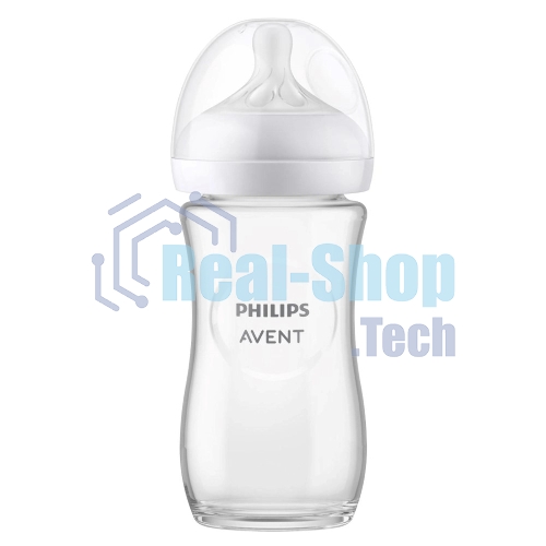 Бутылочка для кормления Philips SCY933/01 Avent NATURAL Response 250 мл, 1 шт, стекло
