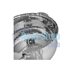 Кастрюля WEBBER BE-351/2 1,9 л, 16 см, из нержавеющей стали со стеклянной крышкой