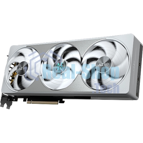 Видеокарта Gigabyte PCI-E 5.0 GV-N5080AERO OC-16GD 1.0 NVIDIA GeForce RTX 5080 AERO OC SFF 16Gb 256bit GDDR7 2730/30000 HDMIx1 DPx3 HDCP Ret