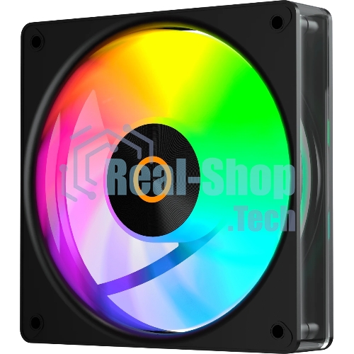 Вентилятор для корпуса Ocypus Gaммa F12 Elite BK ARGB 3 IN 1, 120x120x25мм, 4-PIN PWM, 600-1800 RPM, 26 DBA MAX, HYDRO BEARING