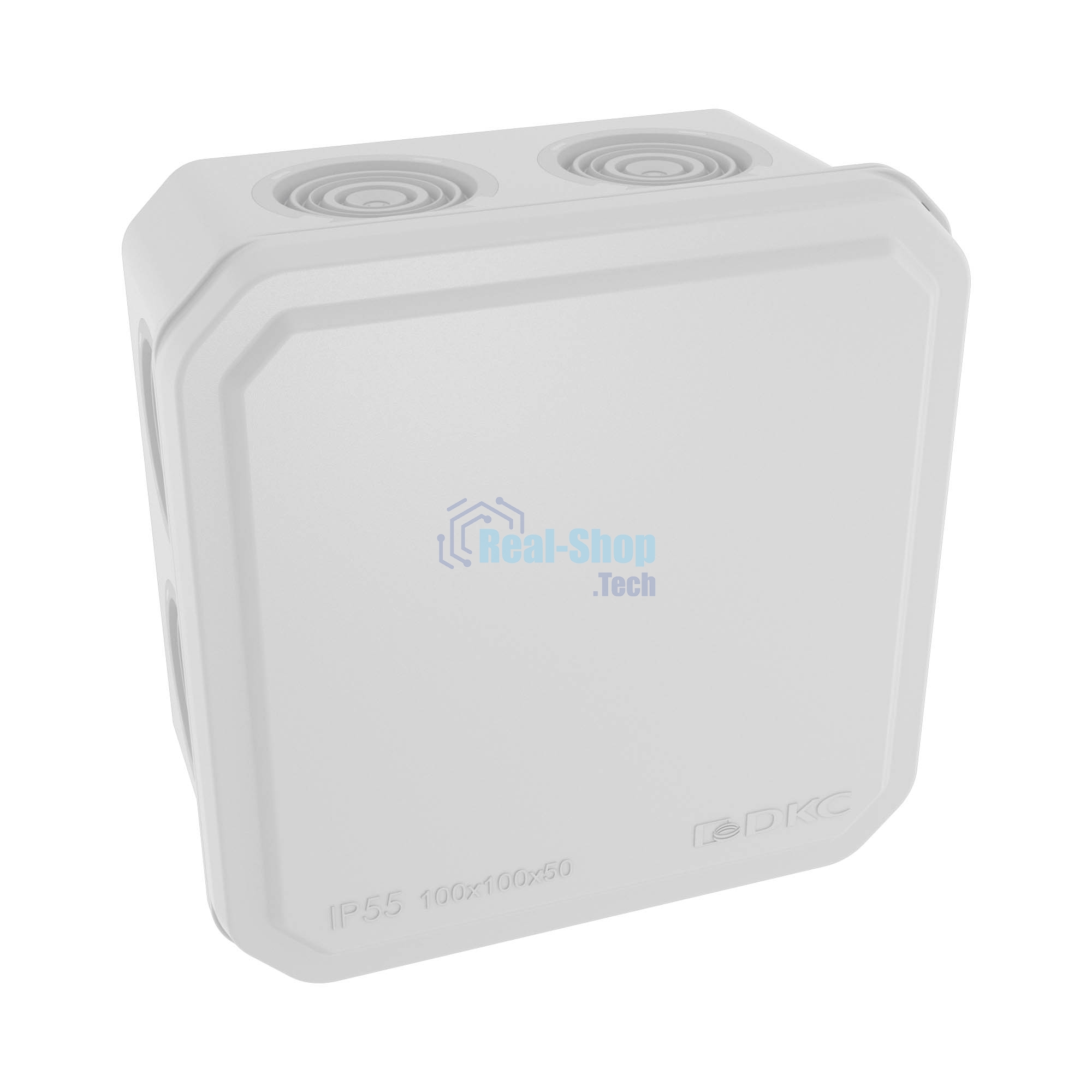 Коробка распр. ДКС 53800 ОП 100х100х50 (6 каб.ввод.) IP55