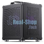 Компьютерный корпус JONSBO Computer Case C6Handle black hang-in version черный, Mini-Tower, материнская плата mATX, без БП, прозрачная боковая панель