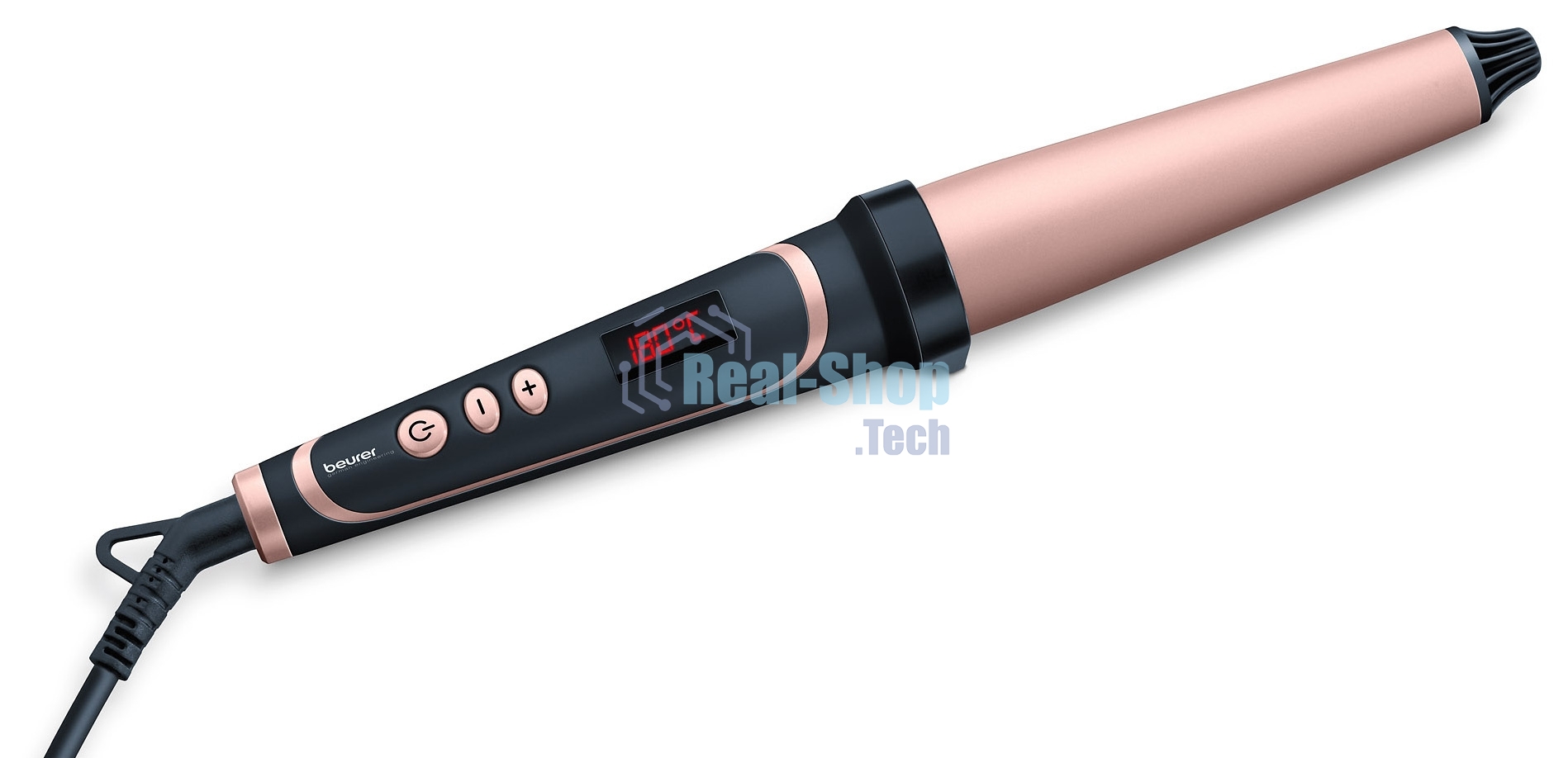Щипцы для завивки волос Beurer HT62 черный, 38 мм, 200 °C, 1 режим