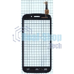 Сенсорное стекло (тачскрин) для Micromax A210 Canvas 4, черное