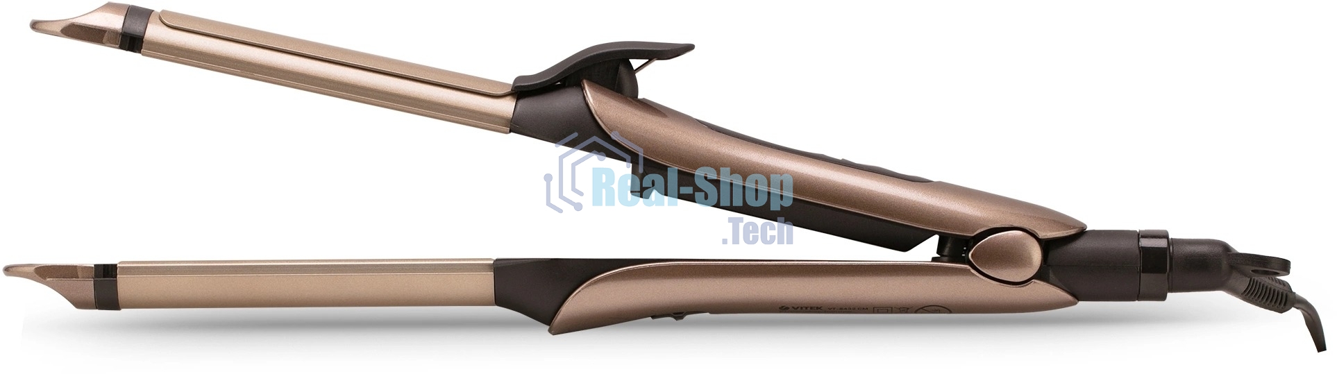 Мультистайлер для волос Vitek VT-8432 шампань, 200 °C, 5 режимов