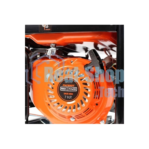 Электрогенератор бензиновый Patriot Max Power SRGE 3500, 2.8 кВт, 67 дБ, 40 кг