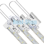 Светильник для растений светодиодный Uniel линейный ULY-P91-20W/SPFR/K IP65 AC220V CLEAR KIT03 1200мм. Спектр для фотосинтеза. В составе набора из 3-х штук.