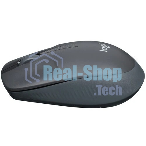 Мышь беспроводная Logitech M190 черный, 1000 dpi, радиоканал, USB, кнопки - 3