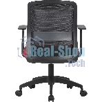 Кресло Cactus CS-MC333-BKRD черный, сетка
