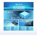 Роутер беспроводной TP-Link Archer AX55 AX3000 10/100/1000BASE-TX черный