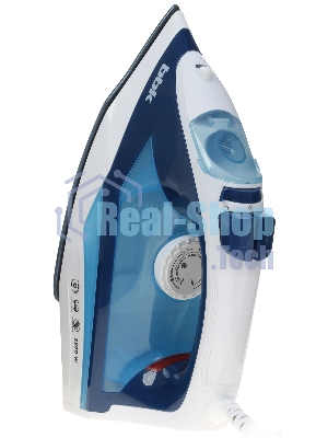 Утюг BBK ISE-2201 темно-синий, 2200 Вт, 30 г/мин, 100 г/мин, 270 мл