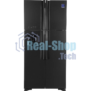 Холодильник Hitachi R-W660PUC7 GGR серый двухкамерный 396/144л морозилка сверху No Frost, Side by Side