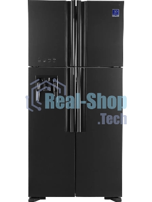 Холодильник Hitachi R-W660PUC7 GGR серый двухкамерный 396/144л морозилка сверху No Frost, Side by Side