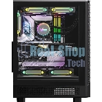 Компьютерный корпус Aerocool/Formula Mana Geometry черный без БП ATX 3x120мм 1xUSB 3.0 1xUSB3.1 audio bott PSU