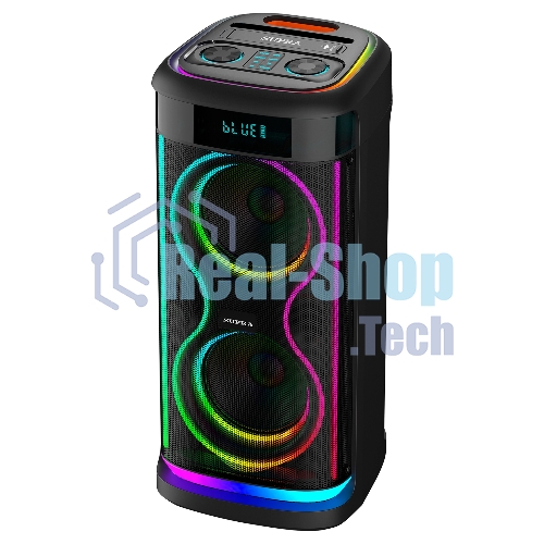Минисистема Supra SMB-890 черный 180Вт FM USB BT SD