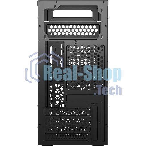 Компьютерный корпус Digma DCC-MN306 черный без БП mATX 1x80мм 1x92мм 2x120мм 2xUSB 2.0 1xUSB 3.0 audio