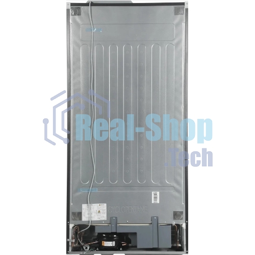 Холодильник Hitachi R-W660PUC7X GS серебристый стекло двухкамерный 396/144л морозилка сверху, No Frost, Side by Side
