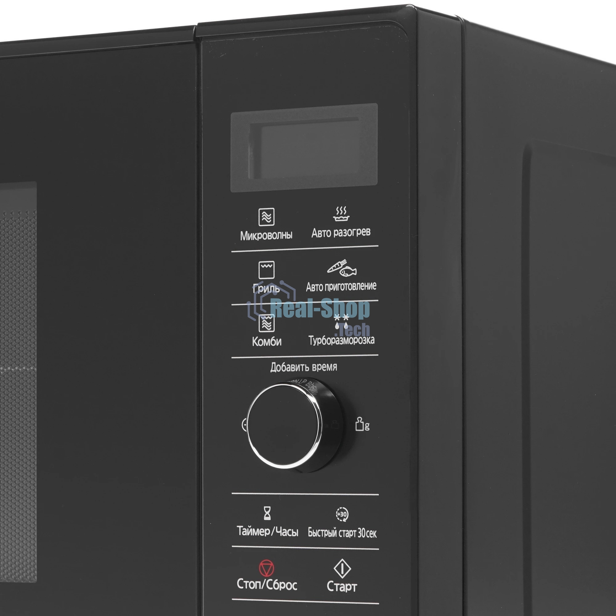 Микроволновая печь Panasonic NN-GD37HBZPE черный 23 л, 1000 Вт, переключатели - сенсор, поворотный механизм