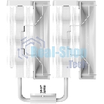 Кулер Ocypus Delta A62 WH ARGb белый 260W/All Intel/AMD AM*/2 fans/Screws