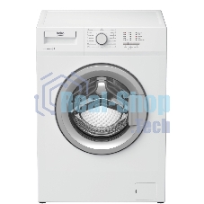 Стиральная машина Beko WRS 54P1 BSW белый, загрузка фронтальная 5 кг, 800 об/мин, класс: A-10%
