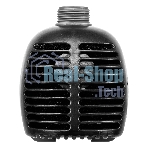 Насос фонтанный Denzel FNP110-34, 112 Вт, подъем 3,4 м, 3400 л/ч, колокольчик/каскад/гейзер