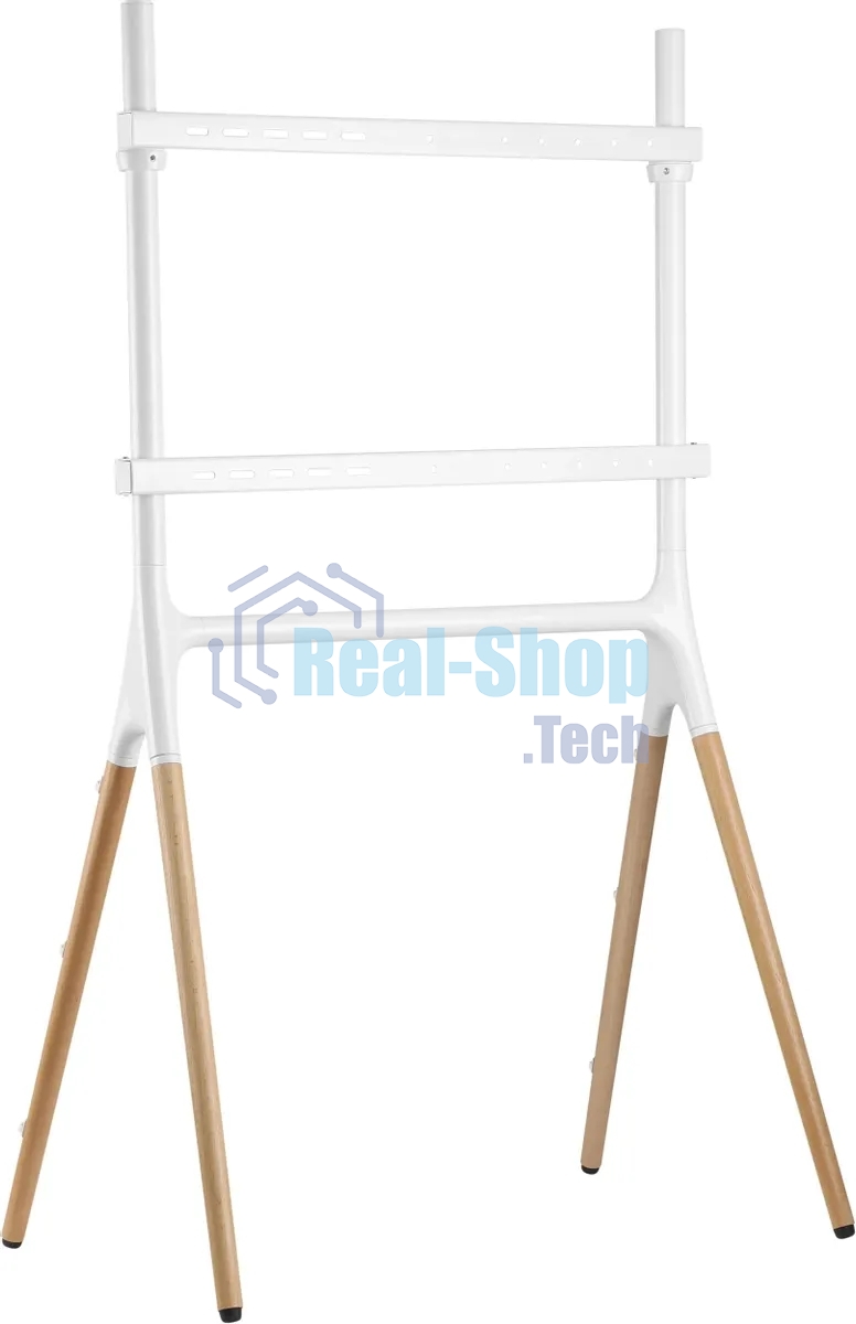 Подставка для телевизора Cactus CS-ST1247WTBCH белый/береза, 49