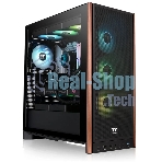 Корпус Thermaltake S370 WS, Midi-Tower, чёрный, 4 x 120 мм