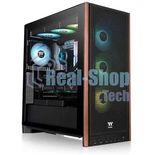 Корпус Thermaltake S370 WS, Midi-Tower, чёрный, 4 x 120 мм
