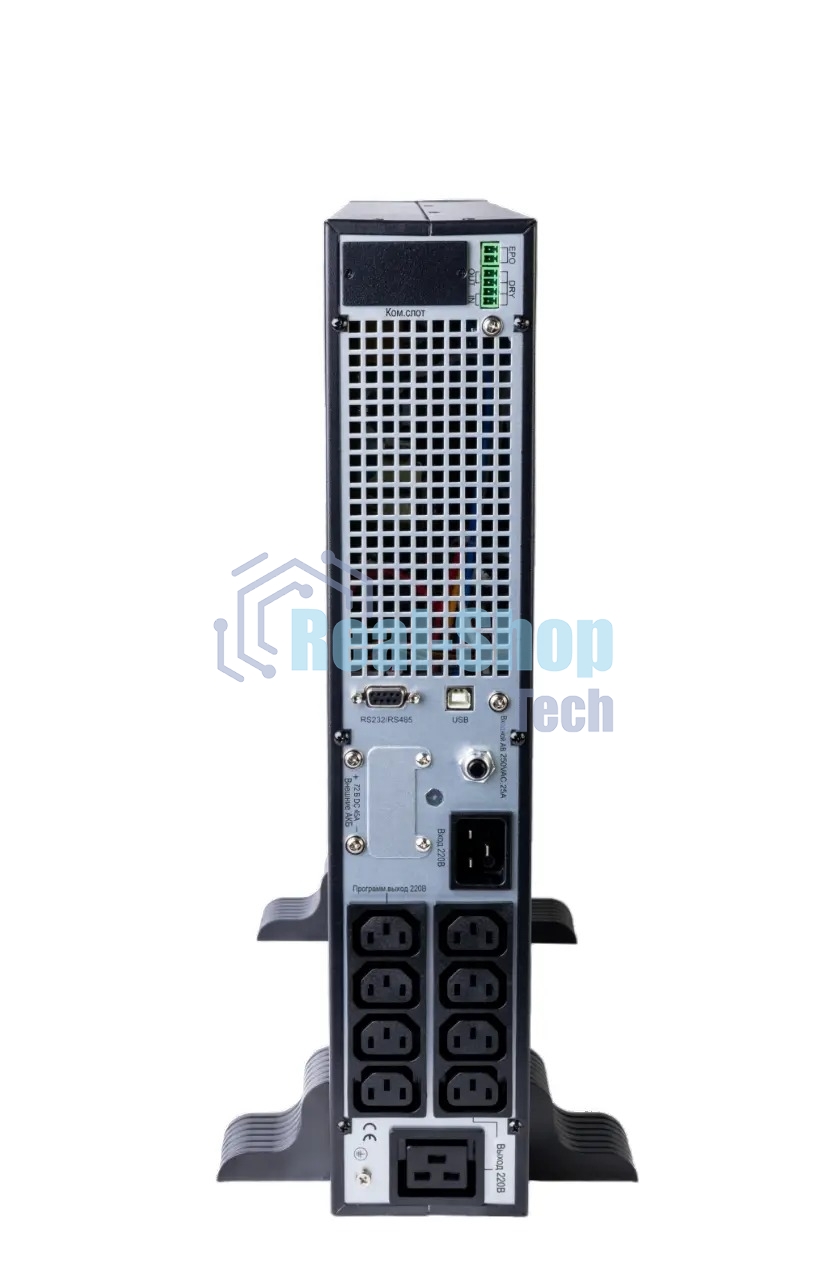 Источник бесперебойного питания Systeme Electric Smart-Save Online SRT/3000 ВА/3000 Вт/8xIEC C13 + 1х IEC 320 С19